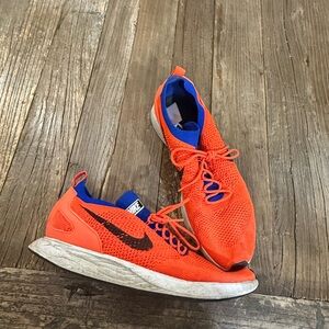 Nike Men's Orange and Blue Athletic Shoes